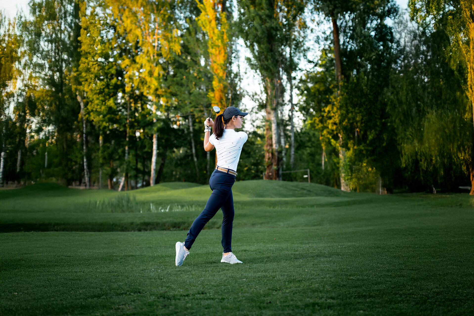 Lekcje na driving range i polu golfowym