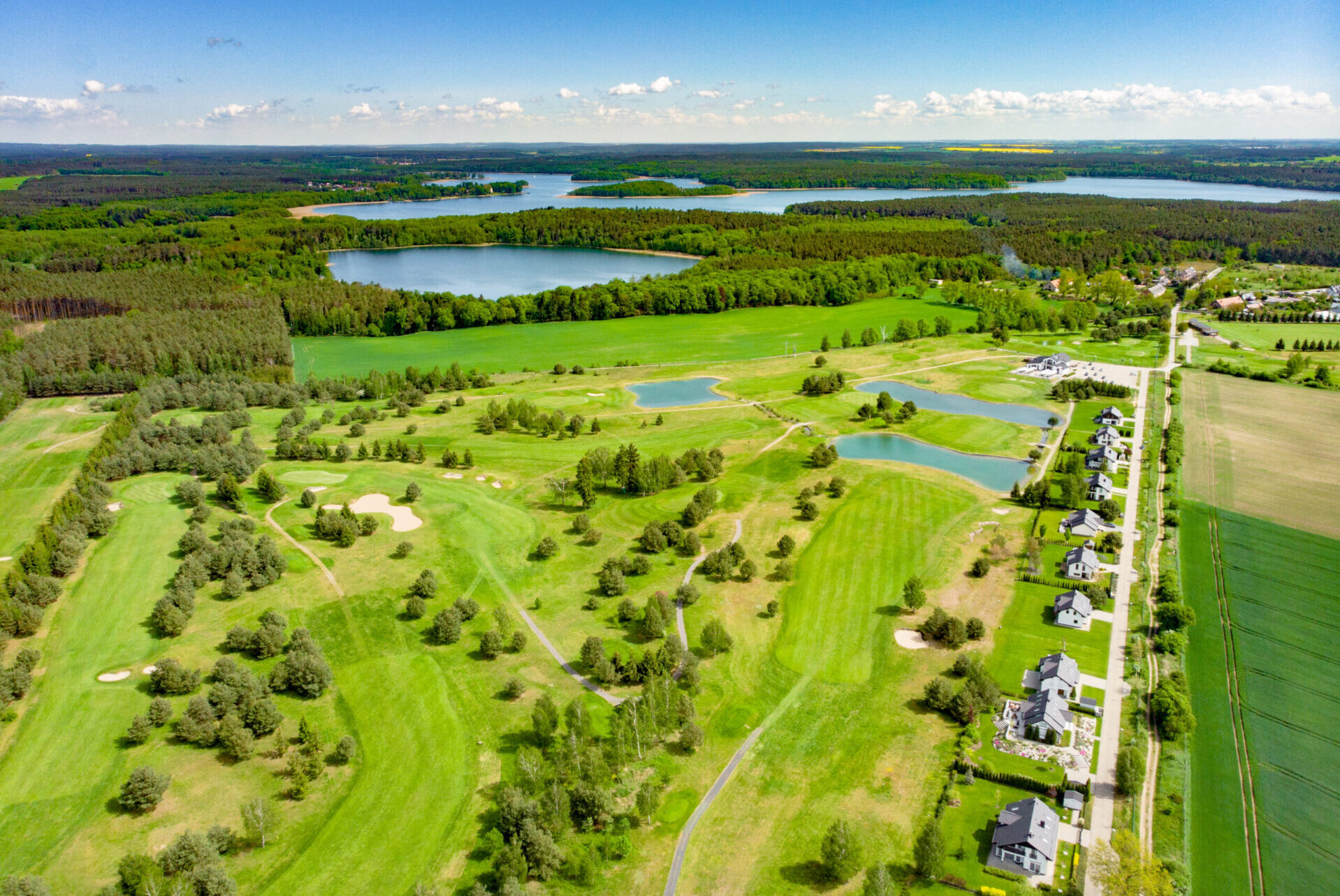 Obóz golfowy na Kalinowych Polach